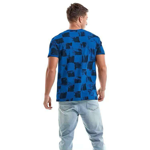 T-shirts pour hommes grandes tailles en gros, t-shirts personnalisés, t-shirts sublimés, 100% polyester, fitness, prix bas, t-shirt pour hommes - Product Image 2