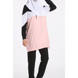 Women Muslim Vintage Winter Tracksuit Modest Sportswear Islamic Activewear Full Coverage Training Set Breathable Comfortable OEM - Product Image 1