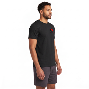 Men's Casual Solid Pattern Jersey <b>T</b>-<b>Shirt</b> 100% Cotton Custom Logo Designer Printed Breathable Regular Fit Size <b>6XL</b> - Product Image 3
