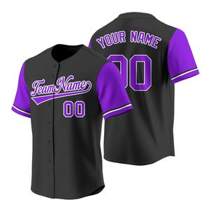 Camisetas de Béisbol y Sóftbol Personalizables con Estampado, Verano, 100% Poliéster, Manga Corta, Cuello en V, Transpirables, de Secado Rápido - Product Image 3