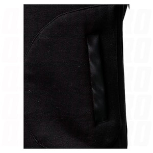 เสื้อแจ็คเก็ตเบสบอลวาร์ซิตี้สำหรับผู้ชาย ผ้าฝ้ายผสม แจ็คเก็ตเลตเตอร์แมน แขนหนังเทียม เสื้อโค้ทบอมเบอร์คลาสสิก ลำลอง สไตล์นักกีฬา วิทยาลัย - Product Image 2