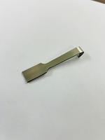 Cuillère/bâtonnet à Shilajit en acier inoxydable, outil de dosage miroir à long manche, écologique, supplément ayurvédique médicinal avec votre logo