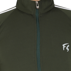 FASHION SUTRA Survêtement Homme Sportif Taïwanais Extensible Quadridirectionnel Coupe Ajustée Uni Confortable Velours Premium Léger Longueur Intégrale - Product Image 3
