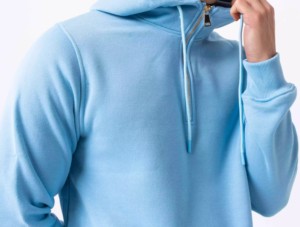 <b>Men</b> Hoodie and <b>Shorts</b> Set Slim Fit Style Solid Color Printing 100% Cotton Made <b>Long</b> Sleeve Hoodie With <b>Shorts</b> Set for <b>Men</b> - Product Image 5