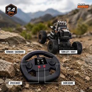 Mirana Crusher, Camioneta Monstruo 4x4, Auto RC |   Vehículo Todoterreno con Control Remoto por Aplicación y Cable USB |   ATV de Alta Velocidad a Escala 1:12 de 20 km/h - Product Image 2