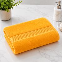 Premium Grade 400 GSM Compressed Woven Bath Towel Quick Dry 70x140 cm Medical Wellness Hospital OEM Logo Embroidery Towels Low