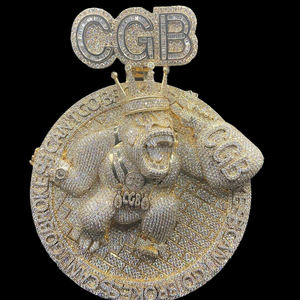 Pendentif mémoire diamant noir pour femme cadre en argent sterling avec image gravée collier de bijoux commémoratifs RB Gems PEN3STR - Product Image 1