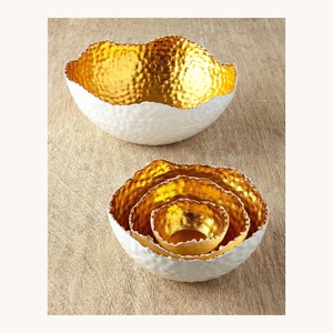 Bol de service pour desserts en métal artisanal, élégant, personnalisé, nouvelle arrivée, bol décoratif pour fruits et en-cas - Product Image 6