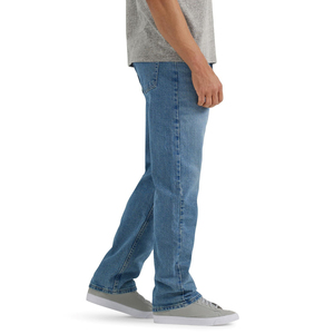 กางเกงยีนส์ทรงตรงสไตล์วินเทจฟอกสีสำหรับผู้ชาย สตรีทแวร์ลำลอง กางเกงทรงหลวมโอเวอร์ไซส์สำหรับทุกเพศ - Product Image 2