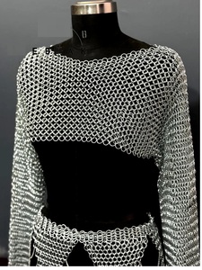 เสื้อเหล็กถักแบบมีแขนและโซ่คาดเอว |   ชุดคอสเพลย์ยุคกลาง โมห์ด อุสแมน - Product Image 3