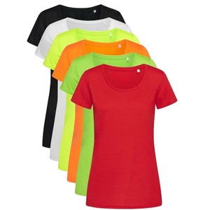 T-shirt à col rond et manches courtes en coton 100% - Jersey en coton 100% - Coupe décontractée - Respirant - Longueur normale - Couleur unie - Toutes saisons - Product Image 4