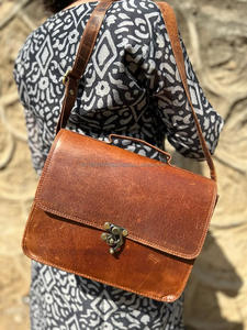 Nuevo diseño, bolso de cuero genuino, bandolera, bolso hecho a mano, gran oferta, elegante bolso de hombro para mujer - Product Image 2