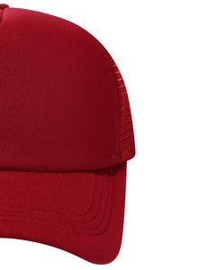 Gorra de Béisbol Trucker Roja Personalizada, con Malla Transpirable en la Parte Trasera, Ajustable con Broche, Lisa, con Logotipo Personalizado, Informal para Exteriores - Product Image 3