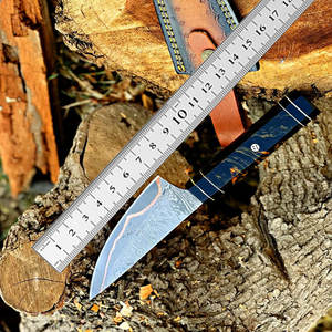 Couteaux de cuisine professionnels japonais modernes, couteau à légumes Nakiri japonais, 67 couches d'acier, cuivre Damas, couteau de chef de cuisine - Product Image 6