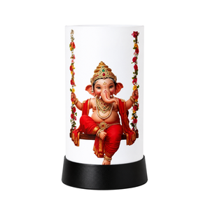 Lord Ganesha LED Table Lamp Spiritual Decorative <b>Night</b> <b>Light</b> Warm Glow Bedside Lamp Home Temple Living Room Meditation Gift - Product Image 1