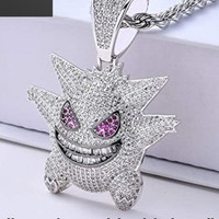 Liontin Kalung Wanita Hiphop 2025, Berbahan Perak S925 dan Emas Asli 18K, Moissanite VVS Berkualitas Tinggi, Desain Huruf Cetak, Model Iced