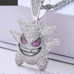 Pendentifs fins pour femmes, hip-hop, avec charmes cursive sertis de moissanite VVS, en argent S925 et or massif 18 carats, testés au diamant en 2025 - Product Image 6