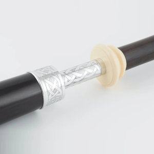 Instrumentos Health Bay, Gaita Escocesa Profesional de Madera Negra de Tamaño Completo para Niños, Estuche Rígido, Trompa Francesa de Alta Calidad - Product Image 3