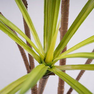 Fournisseur en gros de plantes artificielles en plastique vert Sansevieria H185cm, écologiques, pour l'intérieur, l'extérieur, le balcon, le <span class=keywords><strong>jardin</strong></span> - Product Image 5
