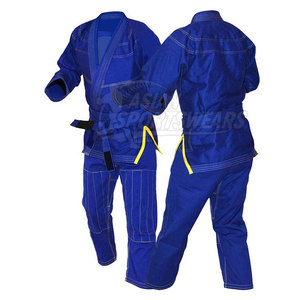 Kimono de BJJ Professionnel en Coton Lourd 100% Résistant aux Déchirures, Respirant et à Séchage Rapide, avec Logo Frontal pour l'Entraînement en Arts Martiaux - Product Image 3