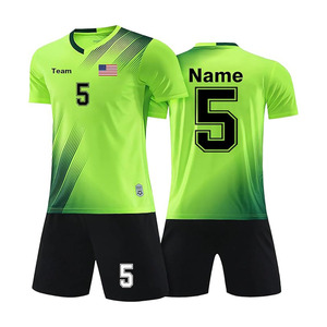 Maillot de football personnalisé pour enfants, uniformes de football pour hommes et femmes avec nom, numéro d'équipe et logo - Product Image 1
