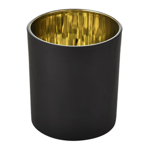 Vente en gros Bougeoir écologique de luxe fait à la main en or noir plaqué par électrolyse pour la décoration de la maison - Product Image 5