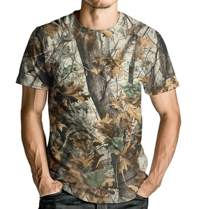 เสื้อยืดล่าสัตว์คุณภาพเยี่ยมสำหรับผู้ชาย รุ่นใหม่ล่าสุด ผ้า Soft Shell ปรับราคาได้ พร้อมลายพิมพ์ เสื้อสำหรับล่าสัตว์ - Product Image 1