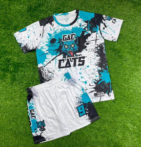 Camisetas Deportivas de Manga Corta, Transpirables, con Estampado Digital, Tejido Ligero 100% Poliéster y Logotipo Personalizado - Product Image 5