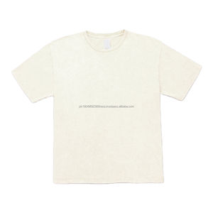 Camiseta 100% Algodón con Estampado Gráfico, Lavado Ácido, Estilo Vintage, Antiarrugas, para Hombre, Talla Grande - Product Image 5