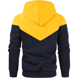 Wholesale Excellent Quality Bulk Lightweight Fleece Zipper-Up Hoodies Custom Logo 100% Cotton <b>Waterproof</b> Breathable Hip Hop Men - Product Image 2