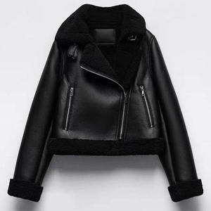 Wholesale Genuine Leather Jacket Cowhide Jacket Motorcycle Jacket Factory Direct Custom Logo Low MOQ - Product Image 1