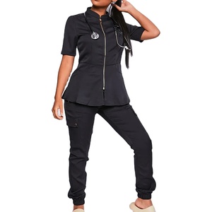 Ventes en gros d'uniformes d'infirmières personnalisés, ensembles de blouses médicales de haute qualité en rayonne pour toutes les tailles, hôpital - Product Image 1