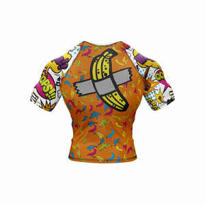 <b>Long</b> <b>Sleeve</b> Custom Compression Jiu Jitsu Kimono Full Printing MMA BJJ Rash Guards for Boxing Rash Guard Fight Wear Shirt - Product Image 6