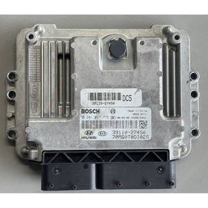 Module de commande électronique ECU d'occasion compatible avec Hyundai Kia Bosch, module de commande moteur ECU 39110-27450 DC5, pièces automobiles coréennes. - Product Image 1