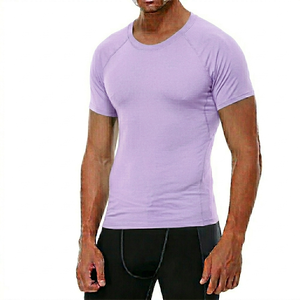 Camiseta de Algodón Premium para Hombre, Tacto Suave, Transpirable, Tejido de Punto Cómodo, Top Informal de Moda, Ropa Urbana de Verano, Venta al Por Mayor - Product Image 1