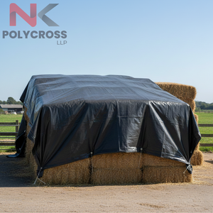 Tela de Protección para Alimentos de Animales LDPE al por Mayor para Ganadería, Almacenamiento de Alimentos, Almacenamiento de Ensilaje y Resistencia a la Intemperie - Product Image 1