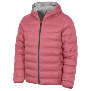 Veste d'hiver matelassée pour homme avec capuche, fermeture éclair intégrale, manteau isolé confortable pour l'extérieur et les occasions décontractées - Product Image 1