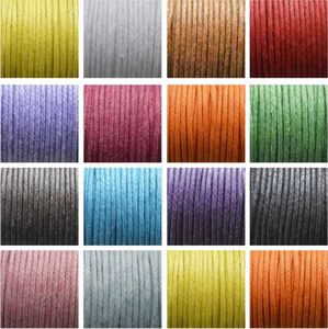 Waxy Cotton Round Cord in 3mm 4mm 5mm Sizes Handicraft Jewelry Findings - Product Image 5