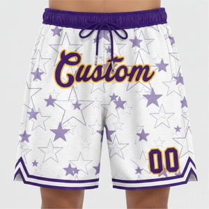 Shorts de basket-ball pour hommes de haute qualité, shorts décontractés de couleur unie, shorts légers anti-plis, shorts de basket-ball OEM - Product Image 4