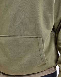 Sweat à capuche surdimensionné personnalisé pour homme en coton épais, style streetwear décontracté, vente en gros fabricant - Product Image 5