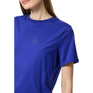 เสื้อยืดผู้หญิงคุณภาพดีที่สุด ผ้าฝ้าย 100% 140 แกรม สีพื้น สไตล์สตรีทแวร์ พิมพ์ลายซิลค์สกรีน ขายส่งเสื้อยืดสำหรับสาวๆ - Product Image 4