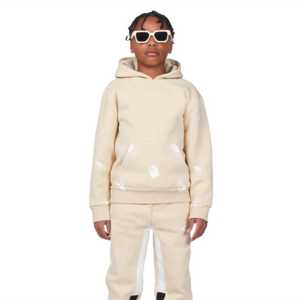 High Quality Winter Outdoor Kids Tracksuits <b>Boys</b> Soft & Breathable Tracksuit Set With Custom Logo 2 Piece Set Kids Tracksuit - Product Image 5