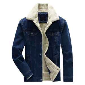 Custom Logo Canvas <b>Denim</b> <b>Jacket</b> for Men & Boys Casual Breathable Windproof Eco-Friendly Winter Streetwear <b>with</b> Button Front - Product Image 2