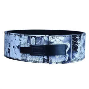 Nuevo Cinturón de Cuero Resistente con Hebilla Ajustable y Estampado de Personajes de Anime por Sublimación de Alta Calidad al por Mayor - Product Image 2