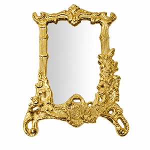 Luxury <b>Gold</b> Leaf <b>Mirror</b> Wall <b>Mirror</b> Vintage Style Rectangular Floral Frame <b>Mirror</b> for Living Room Hotel Home Decor Wholesale - Product Image 6