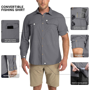 Camisas de trabajo modernas con botones que combinan una apariencia profesional, un ajuste cómodo y una construcción duradera para la actividad laboral diaria. - Product Image 5