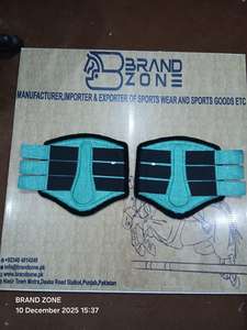 Fabricant professionnel de produits d'équitation, bottes équestres en cuir verni, protections de tendons pour chevaux, prix usine. - Product Image 3