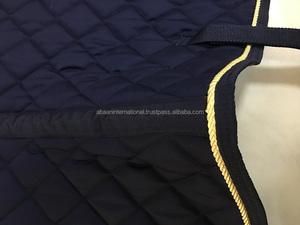 แผ่นรองอานม้าทรงทันสมัยปี 2025 ทำจากโพลีเอสเตอร์ สี/ขนาดปรับแต่งได้ สำหรับกีฬาขี่ม้า ผลิตในอินเดีย - Product Image 4