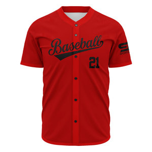 Impression 3D, impression OEM, maillot de softball, impression personnalisée, maillot de baseball, faible MOQ, uniforme de baseball - Product Image 3