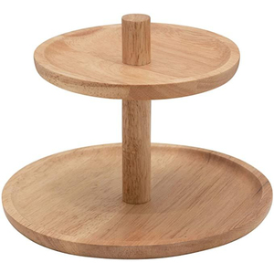 Superior Quality Natural Wood <b>3</b> <b>tier</b> <b>Cake</b> <b>Stand</b> New Design Customized Shape and Size Wedding Dessert <b>Stand</b> in India - Product Image 6